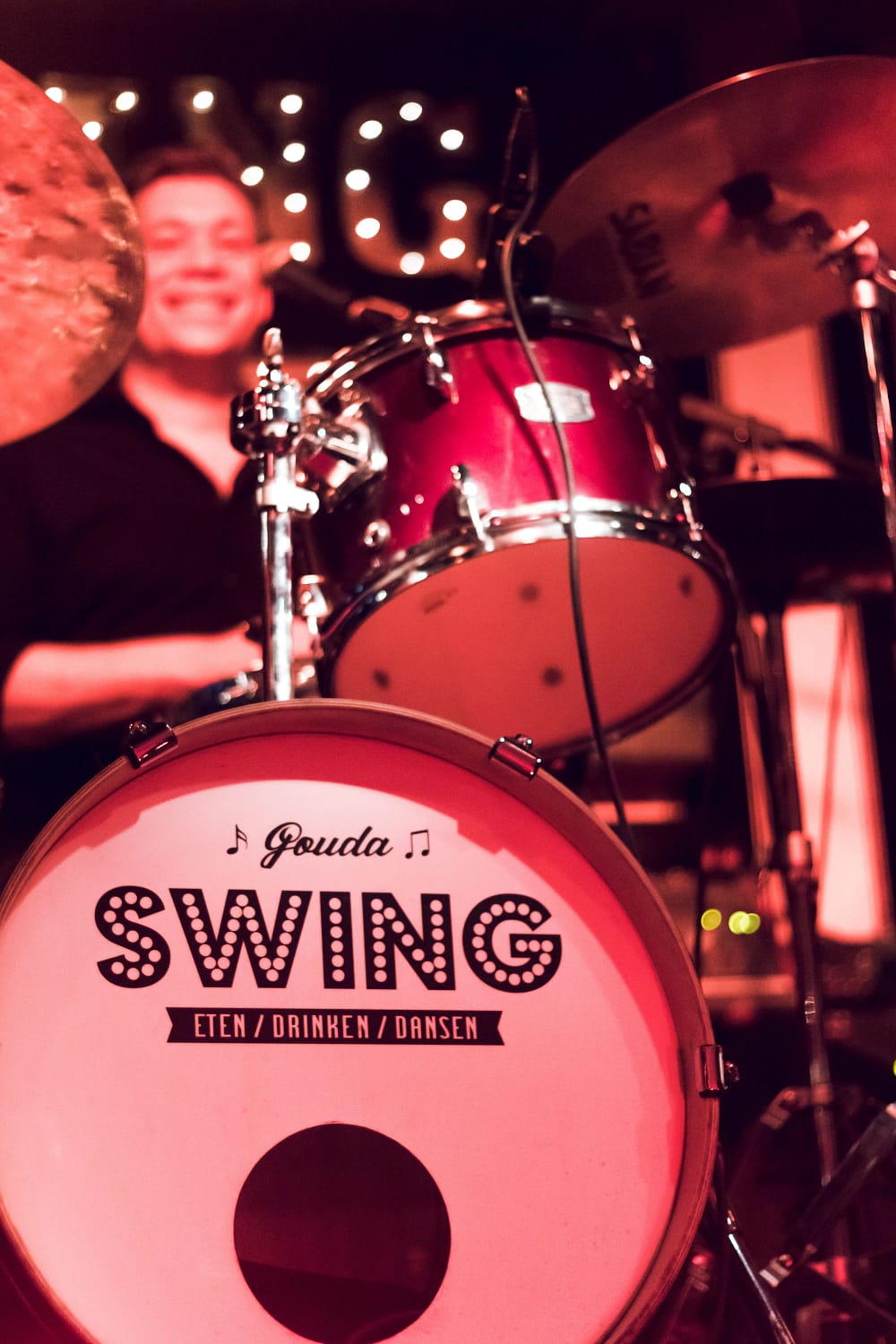 Drumstel Swing Gouda Live muziek Pianoshow