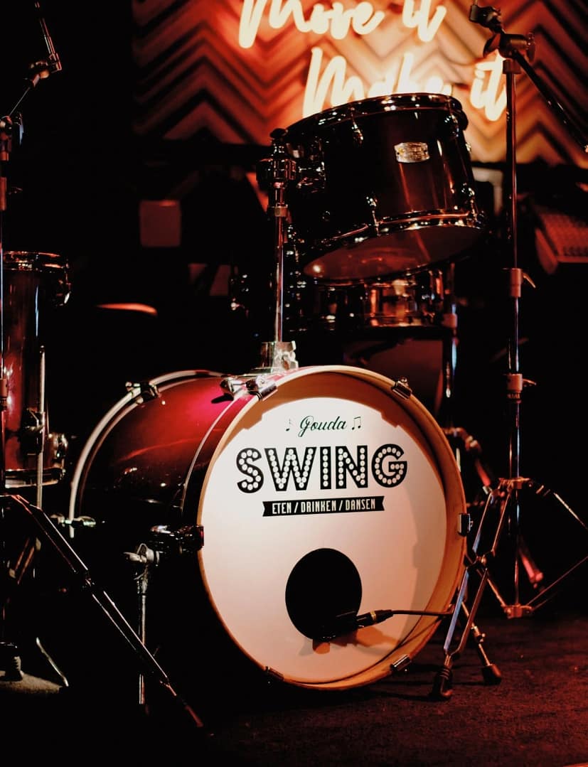 drumstel live muziek pianoshow swing gouda