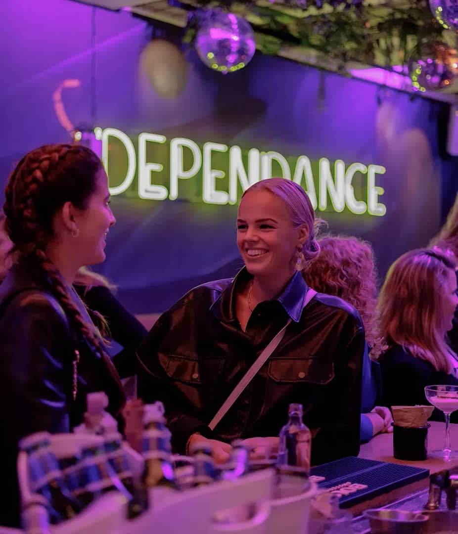Dependance cocktailbar borrel vrijmibo cocktails cocktailkaart nederland hotspot